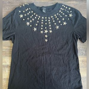 Forever 21 short sleeve T-shirt , size 4, black